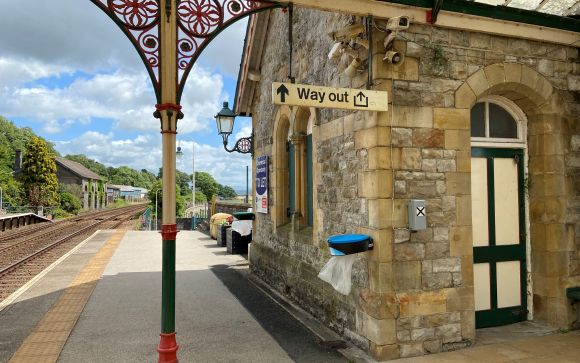 The Old Waiting Room at Grange over Sands Station